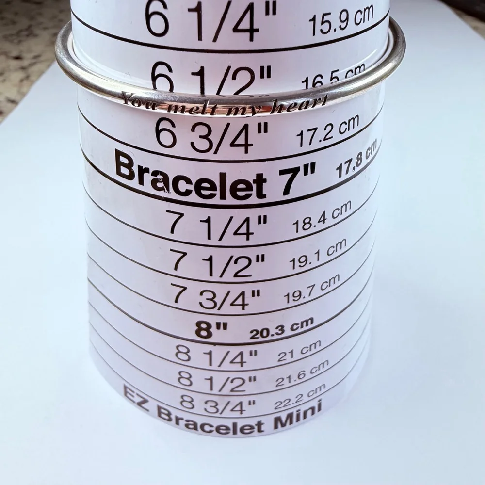 Pandora Cubic Zirconia CZ Melt My Heart Sterling Silver 925 Bangle Bracelet ALE - Picture 6 of 7